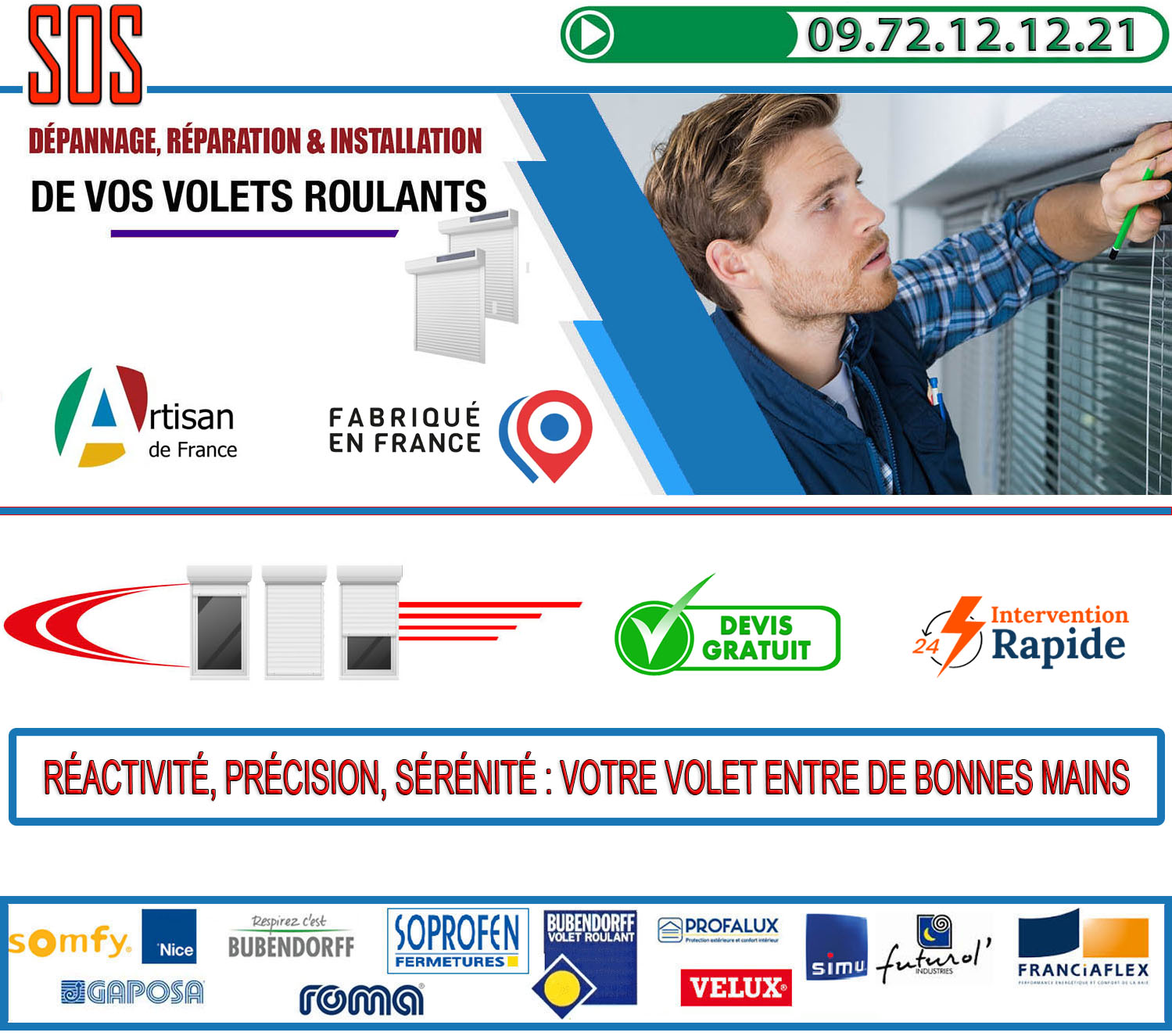 Volet Roulant Villiers sur Marne